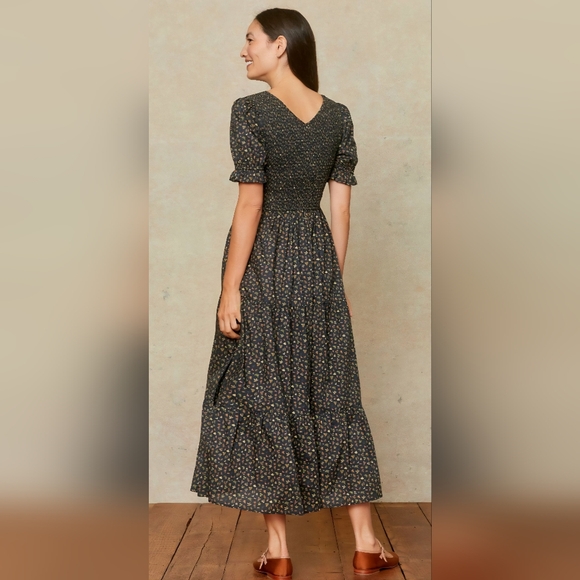 Christy Dawn The Brooklyn Dress Petites - Black Fauna - Picture 2 of 10